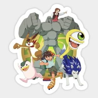 Monster-venture Sticker